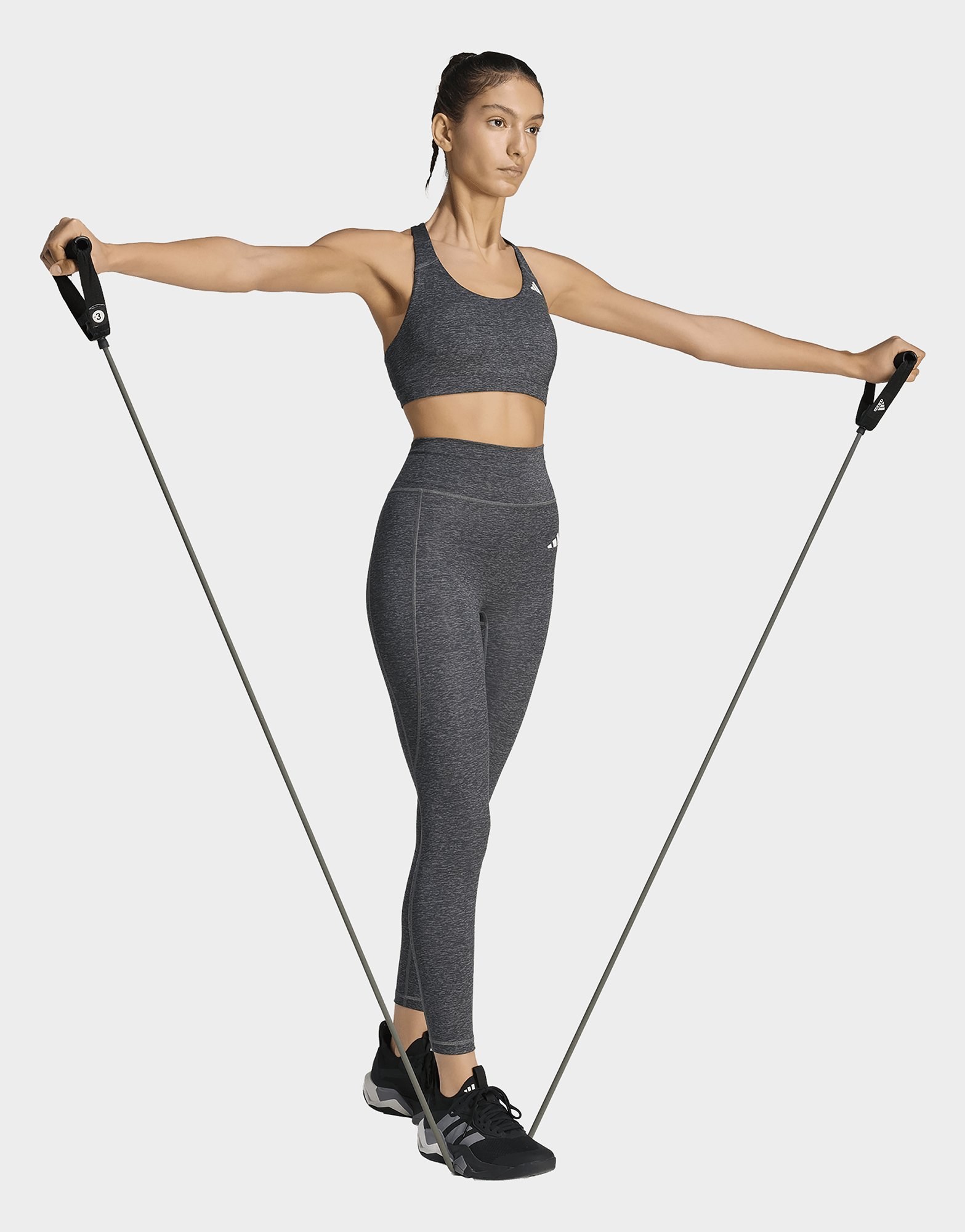 adidas Optime Essentials Workout Heather 7/8-Leggings