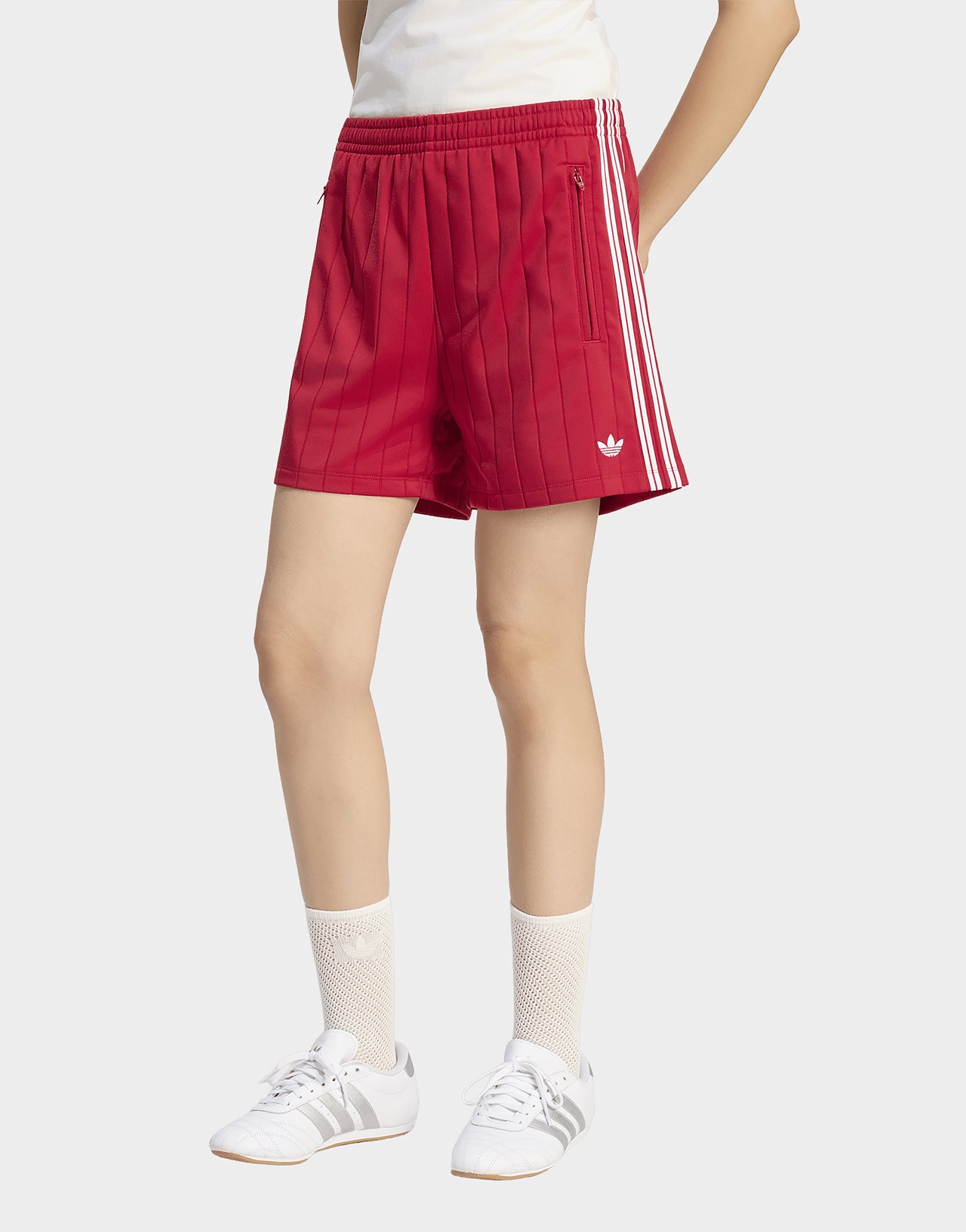 adidas Pinstripe Firebird Shorts