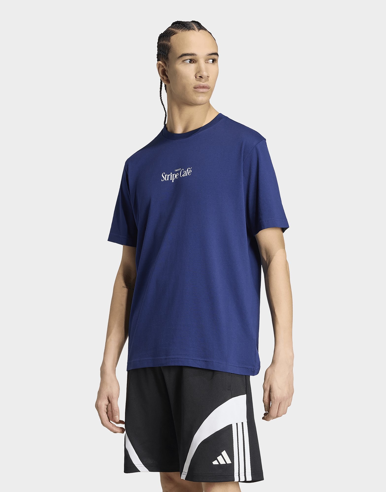 adidas Coffee Cafe Donut Bag Grafik T-shirt
