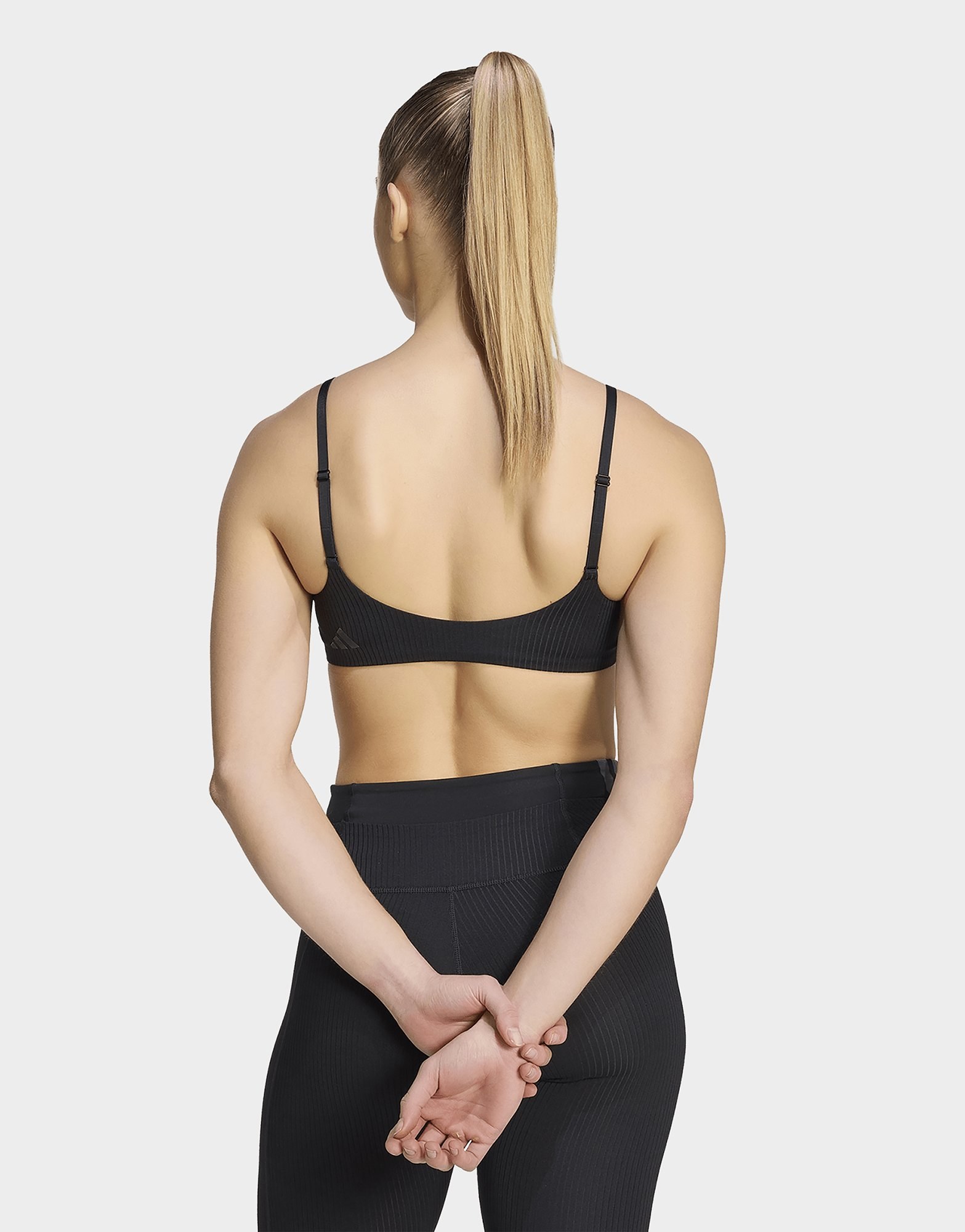 adidas All Me Sport-bh, Leichter Halt, Gerippt