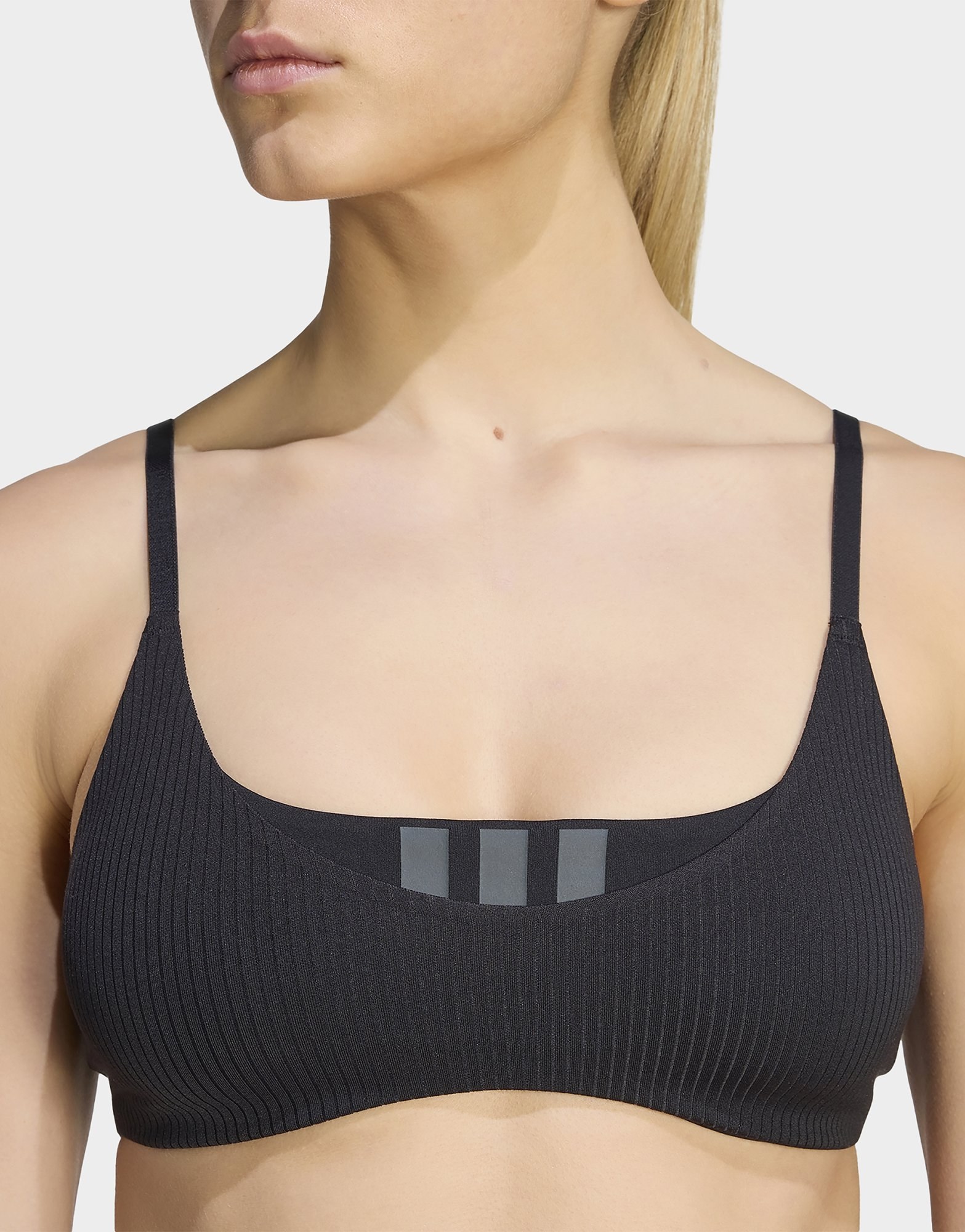 adidas All Me Sport-bh, Leichter Halt, Gerippt