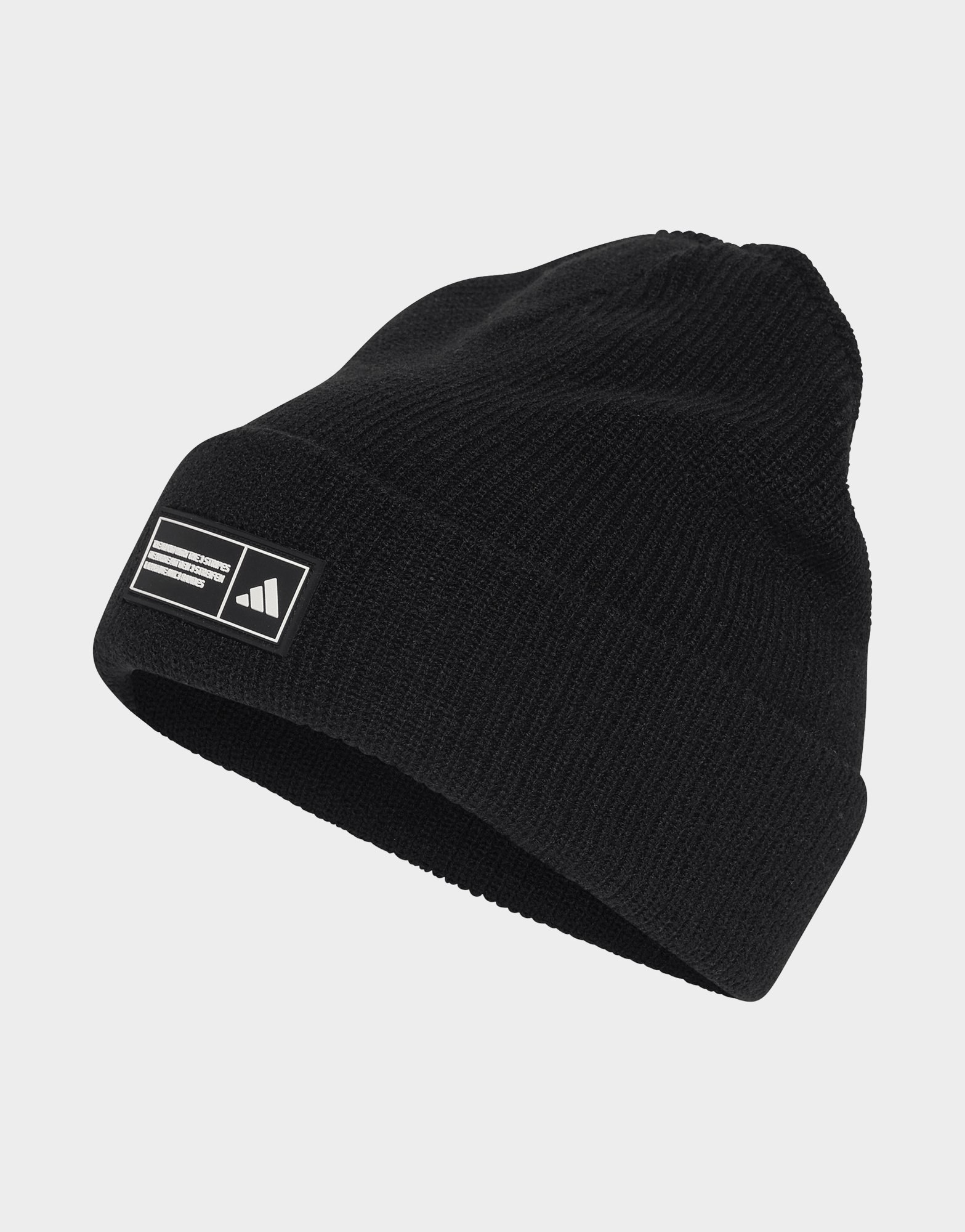adidas Essentials Label Beanie Mit Umschlag