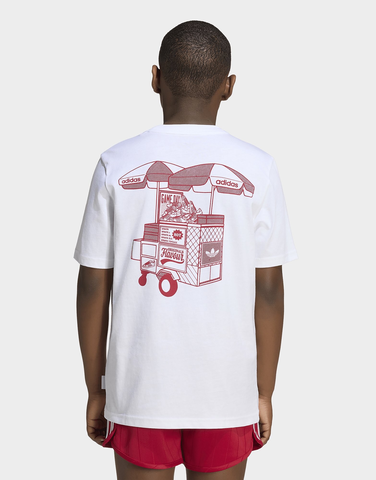 adidas Foodstand T-shirt, Locker Geschnitten