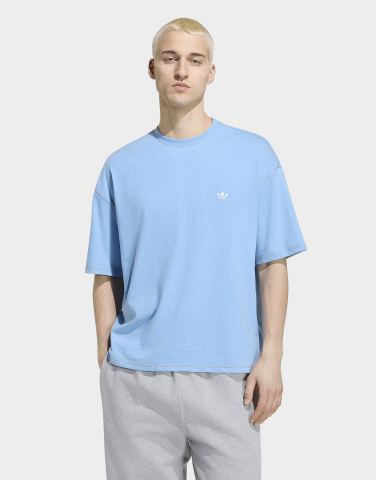 adidas Trefoil Essentials Meliertes Locker Geschnittenes Crop-shirt