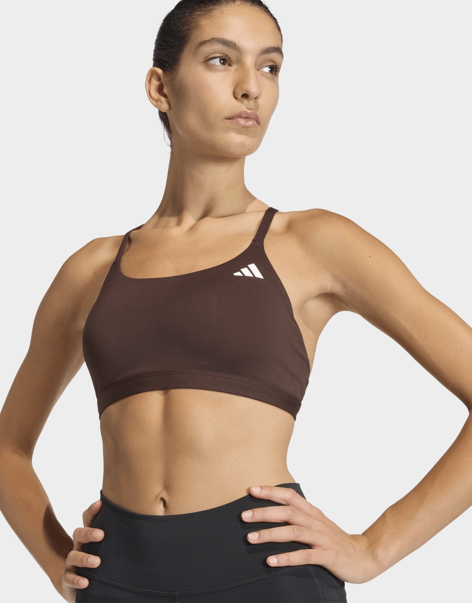 adidas Optime Essentials Leicht Stützender Workout Bh