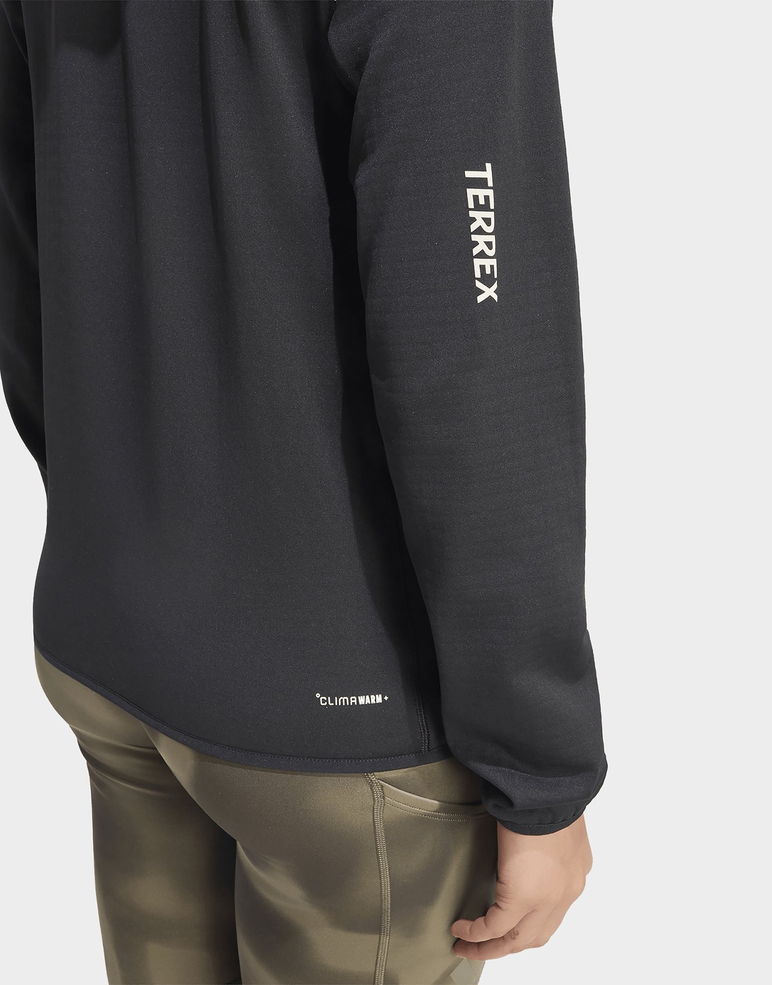 adidas Terrex Xperior Climawarm+ Ventknit Fleece-kapuzenjacke