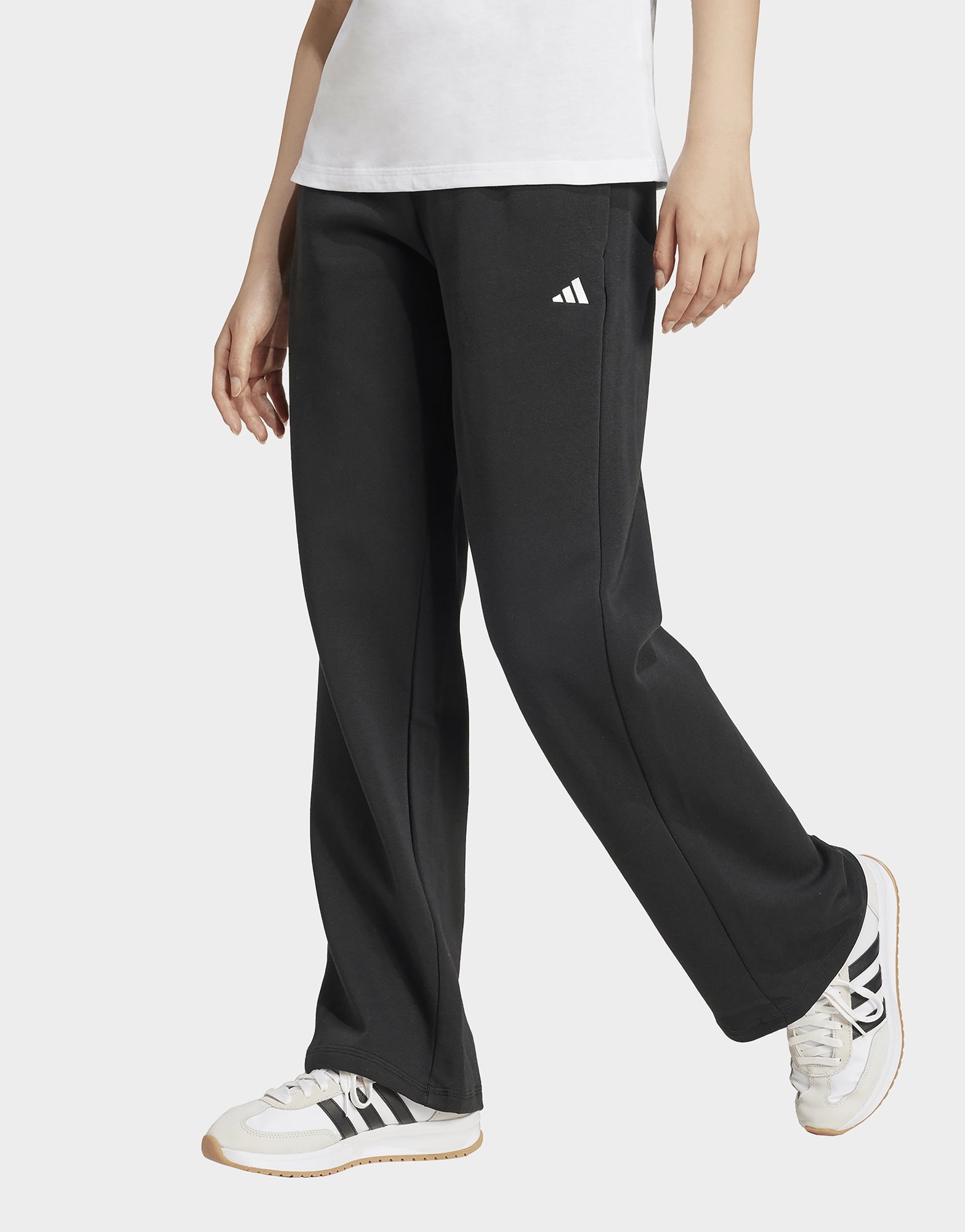 adidas Essentials Small Logo Feel Cozy Open-hem Hose