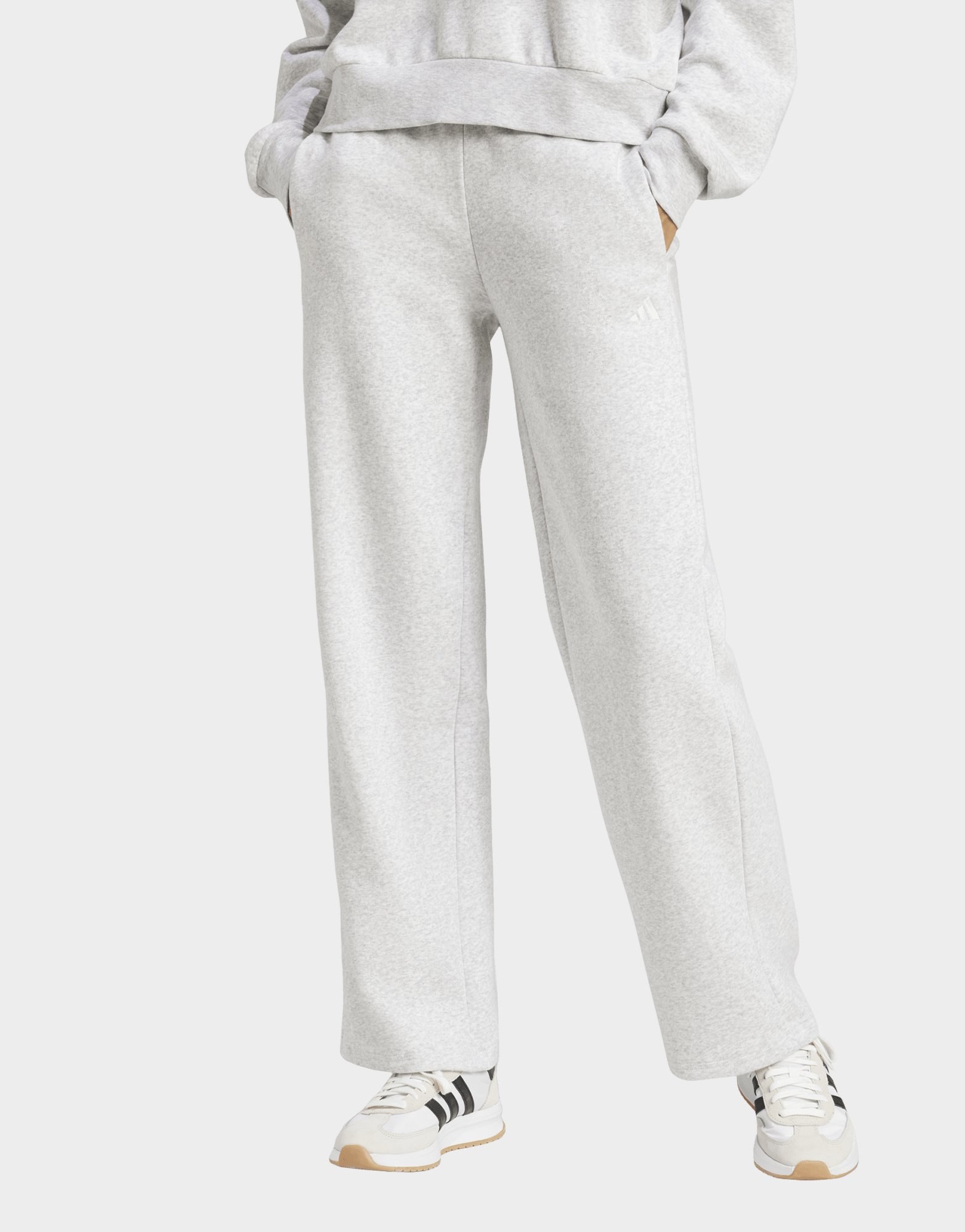 adidas Essentials Small Logo Feel Cozy Open-hem Hose