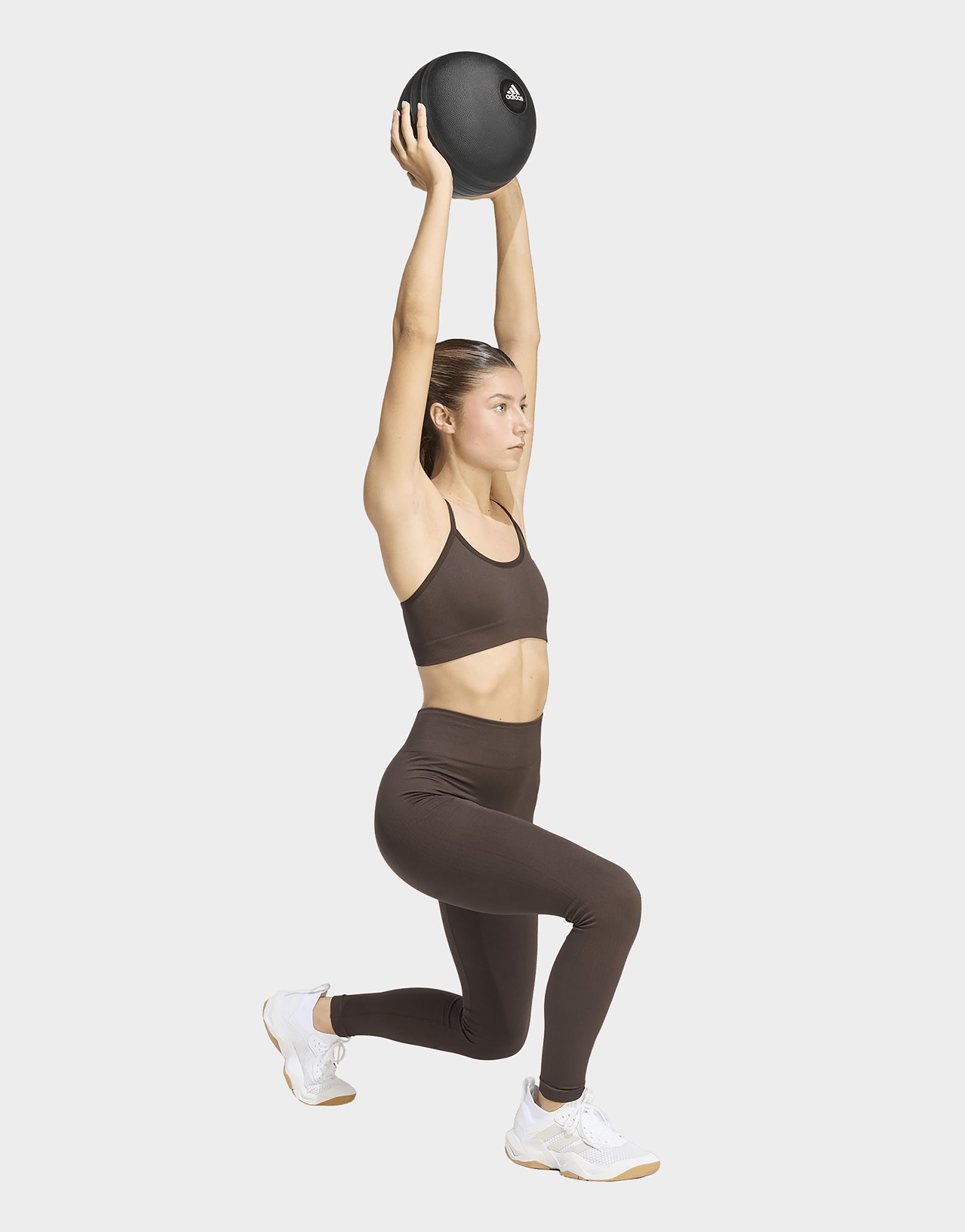 adidas Workout Essentials Leicht Stützender Strick-bh