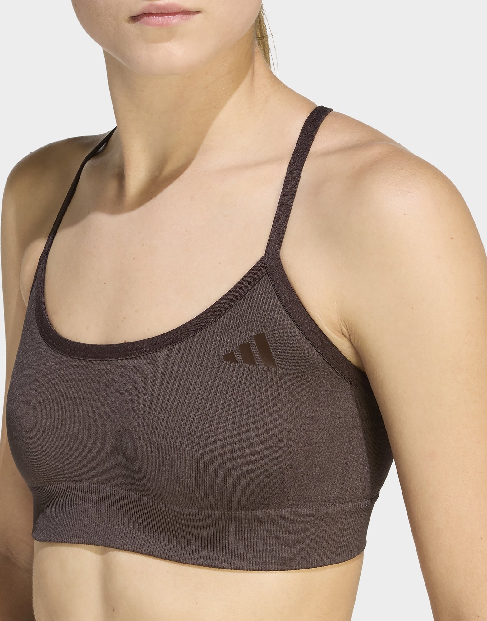 adidas Workout Essentials Leicht Stützender Strick-bh