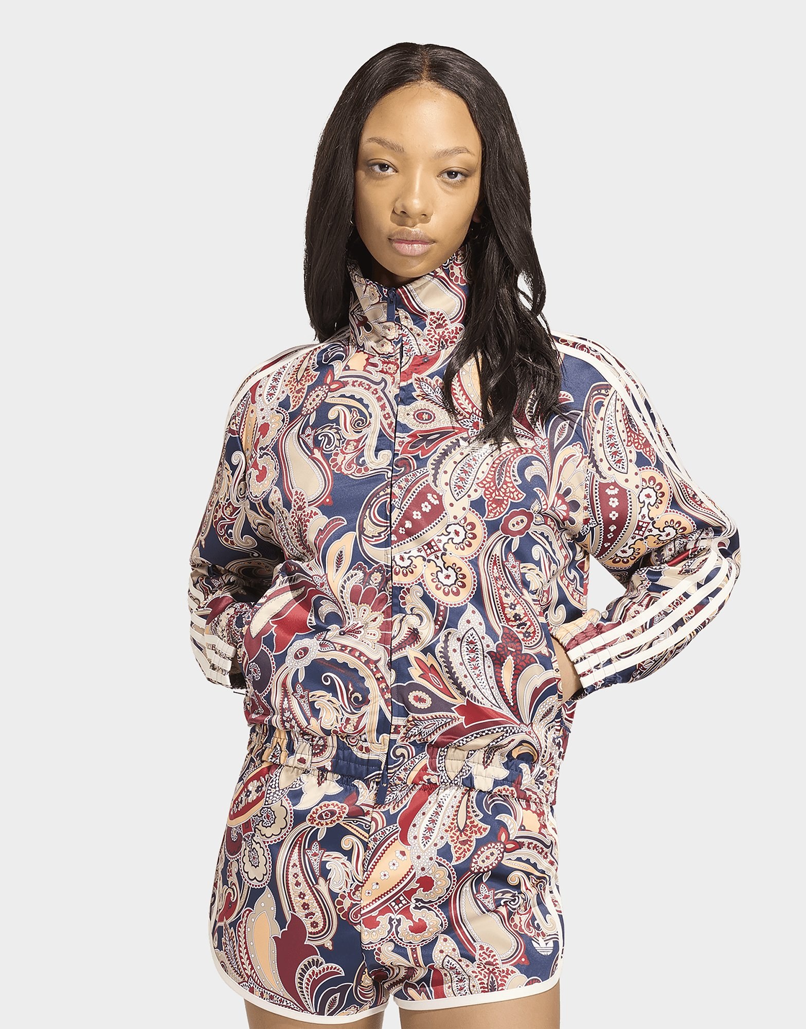 adidas LIBERTY LONDON FIREBIRD SATIN ORIGINALS JACKE