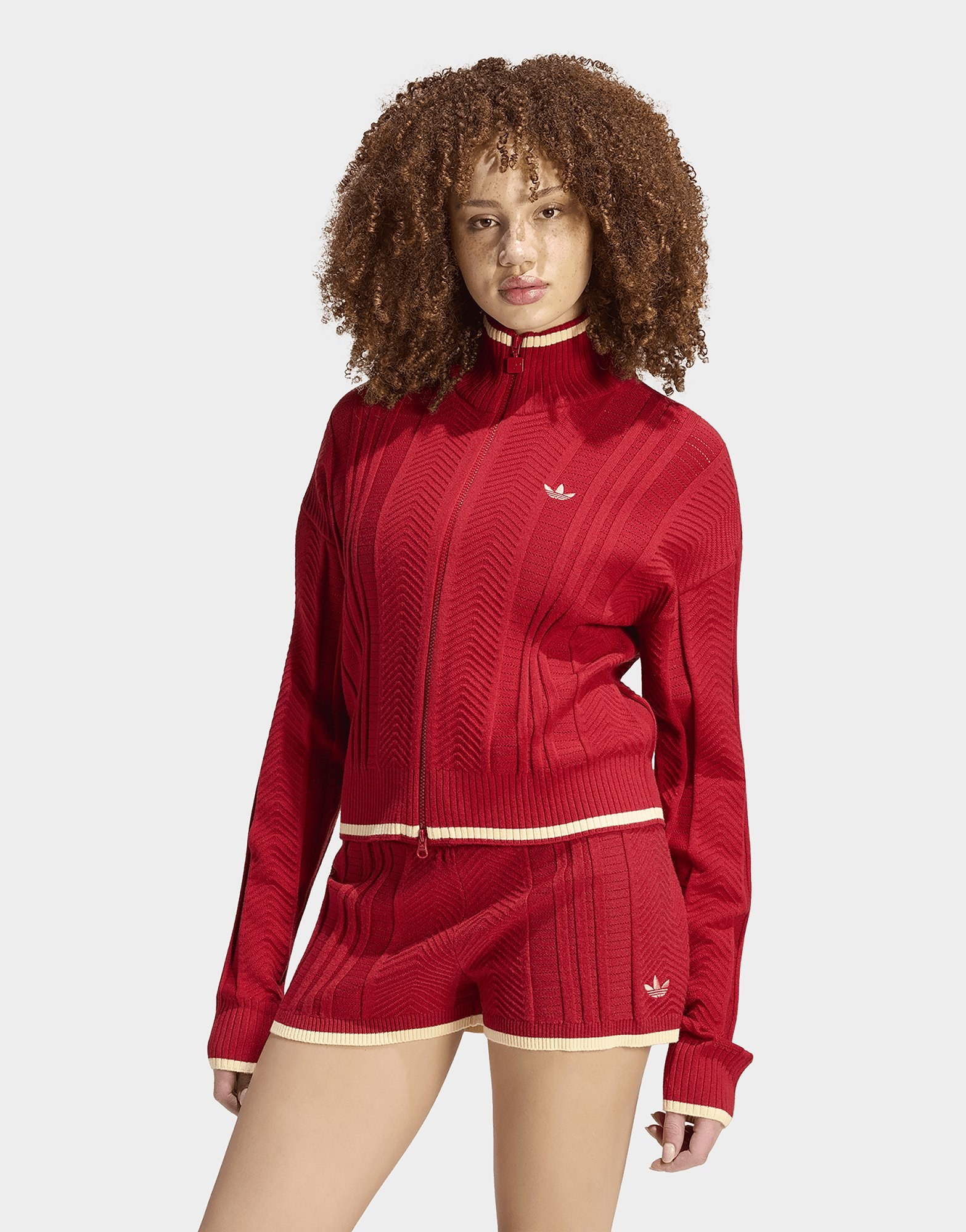 adidas Firebird Originals Jacke, Zopfmuster