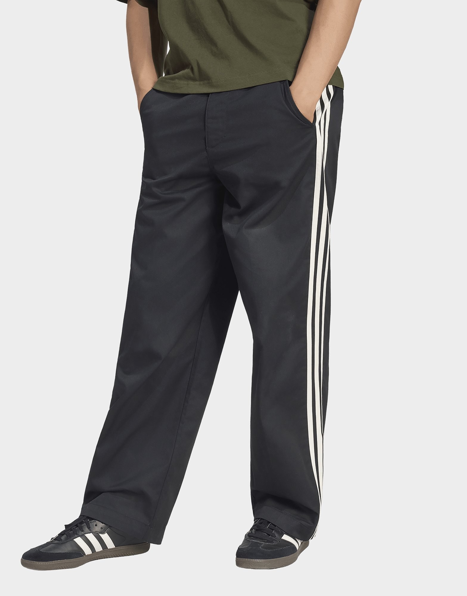 adidas 3-streifen Hose Mit Faltendetail