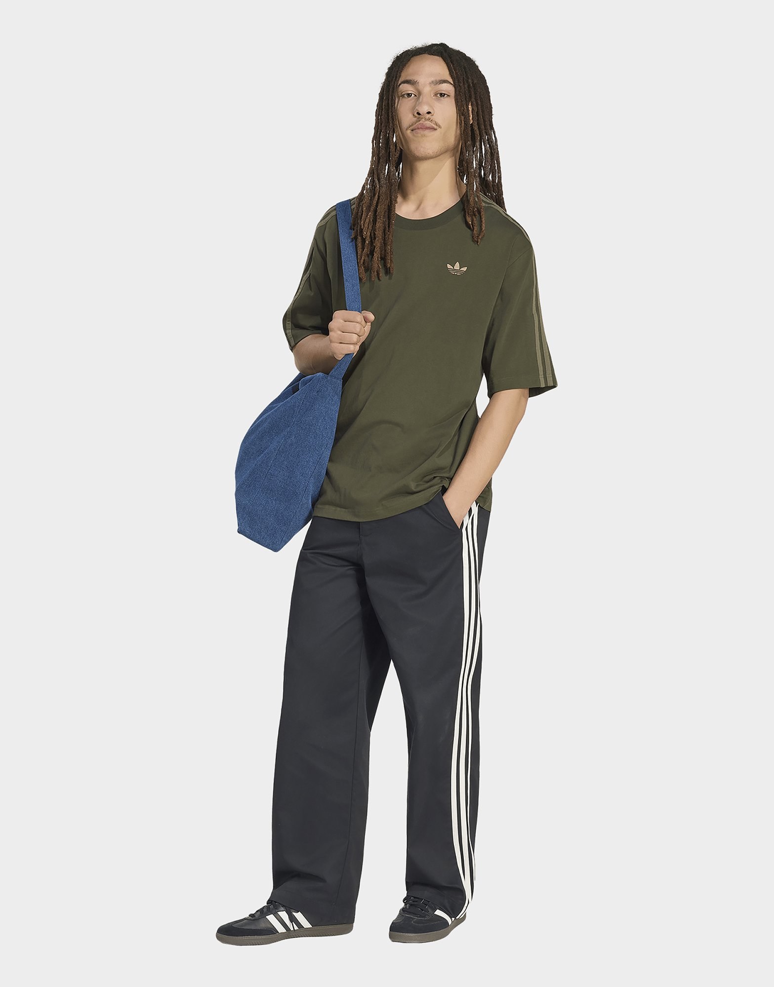 adidas 3-streifen Hose Mit Faltendetail