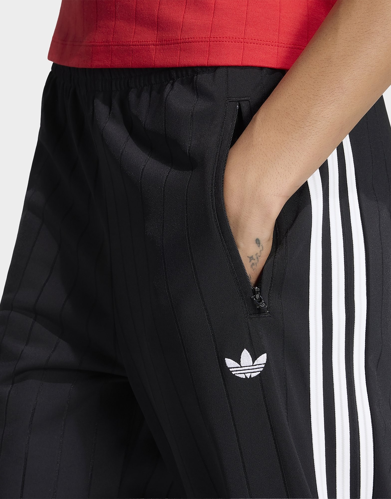 adidas Originals Firebird Trainingshose, Nadelstreifen, Locker Geschnitten