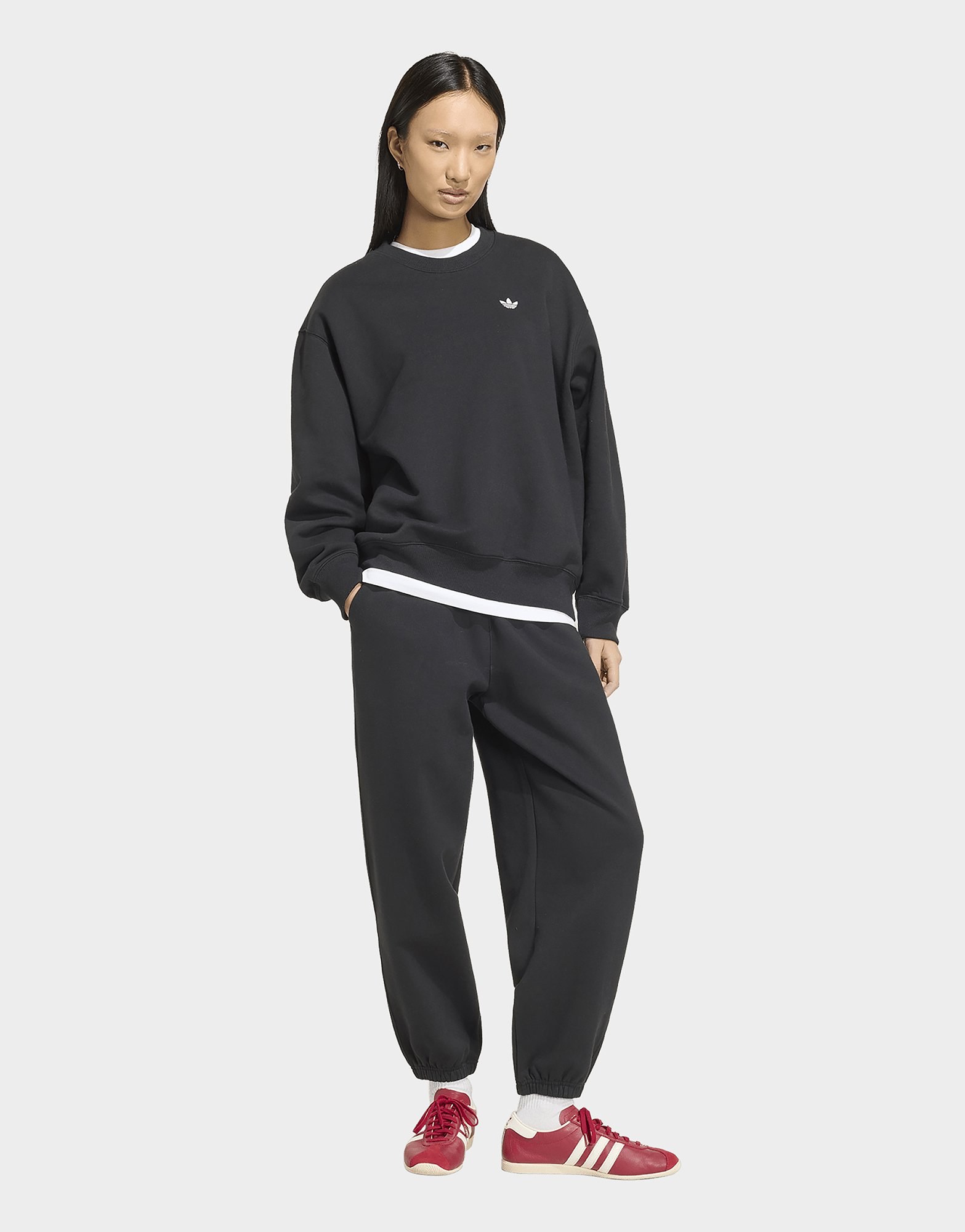 adidas Essentials Fleece-jogginghose, Lockere Passform