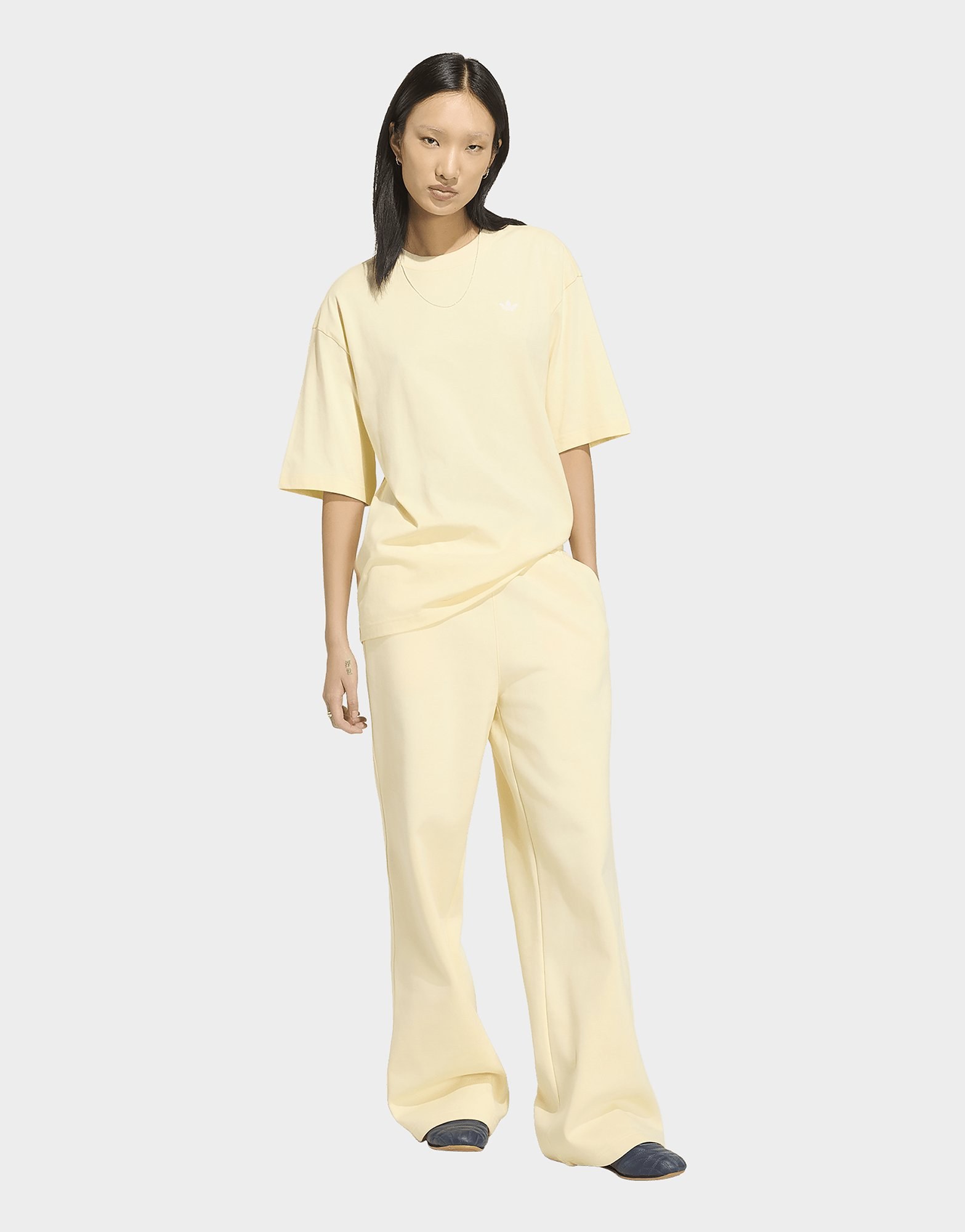 adidas Essentials Fleece-hose, Weites Bein