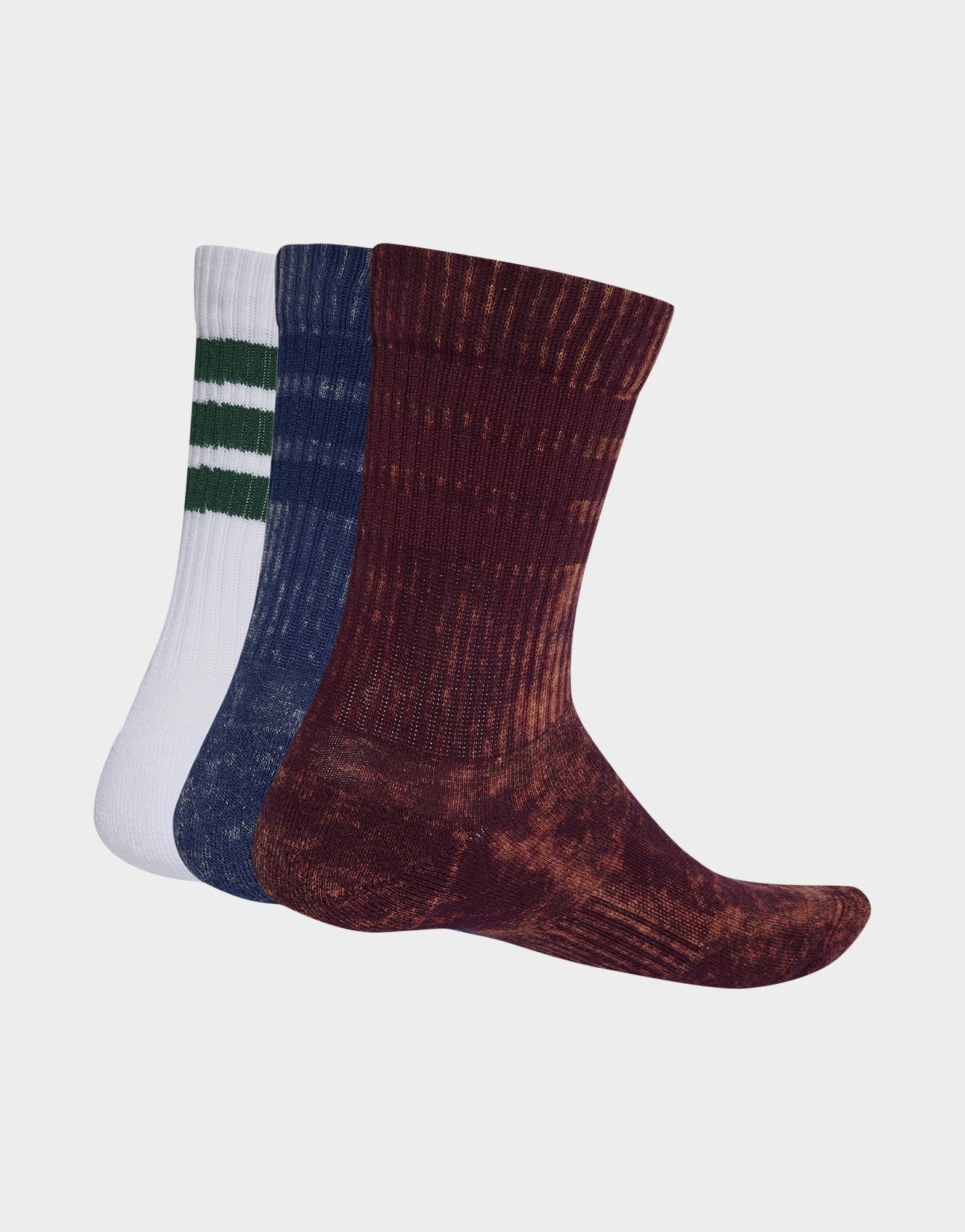 adidas Stonewash Crew Socken, 3 Paar