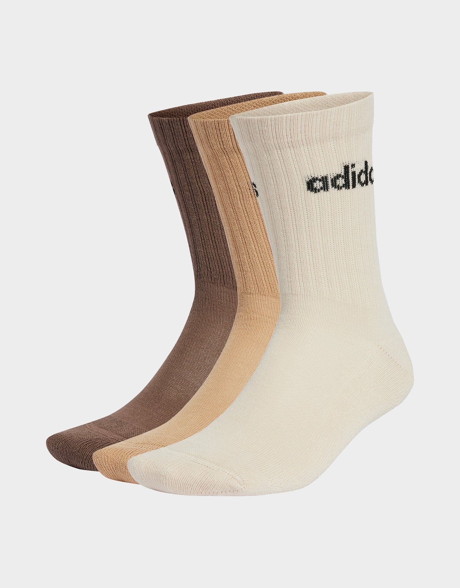 adidas Linear Crew Cushioned Socken, 3 Paar