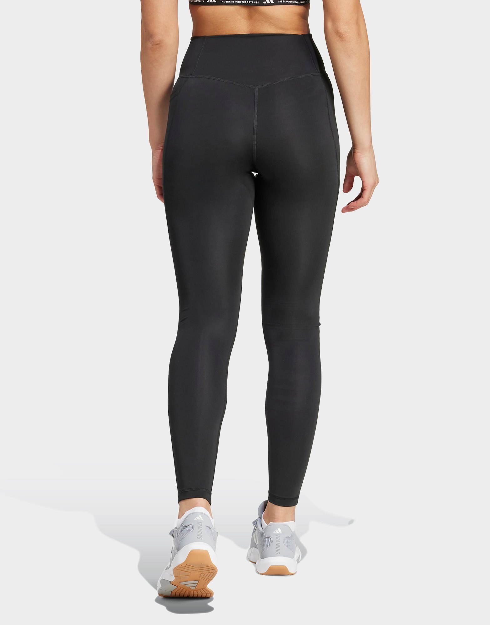 adidas Optimé Essentials Stash Pocket Leggings, Komplette Länge