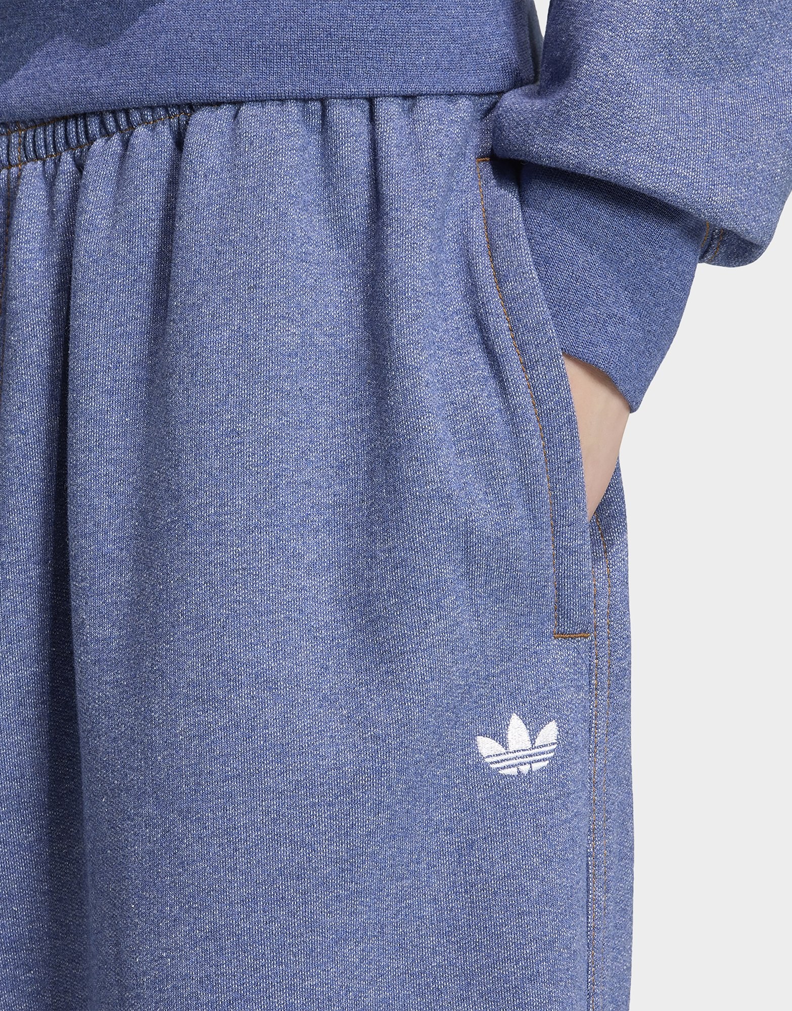 adidas Trefoil Essentials Baggy-hose, Meliert, Beinabschlüsse Ohne Saum