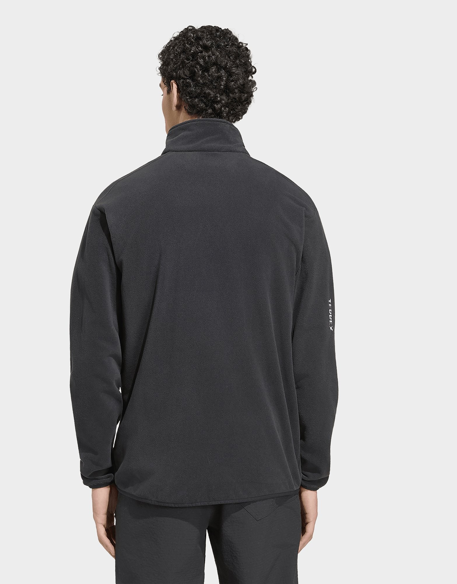 adidas Terrex Multi Essentials Fleecejacke, Reißverschluss Bis Zur Brust