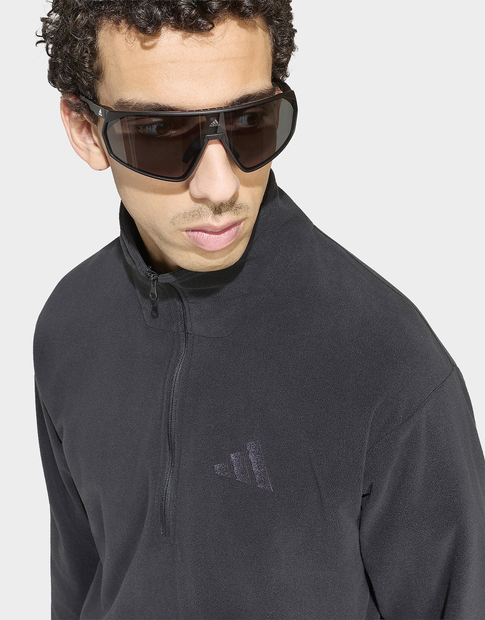 adidas Terrex Multi Essentials Fleecejacke, Reißverschluss Bis Zur Brust