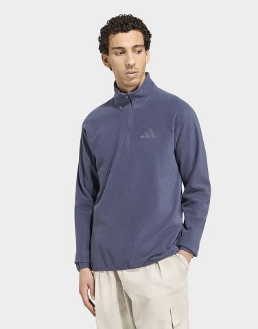 adidas Terrex Multi Essentials Fleecejacke, Reißverschluss Bis Zur Brust