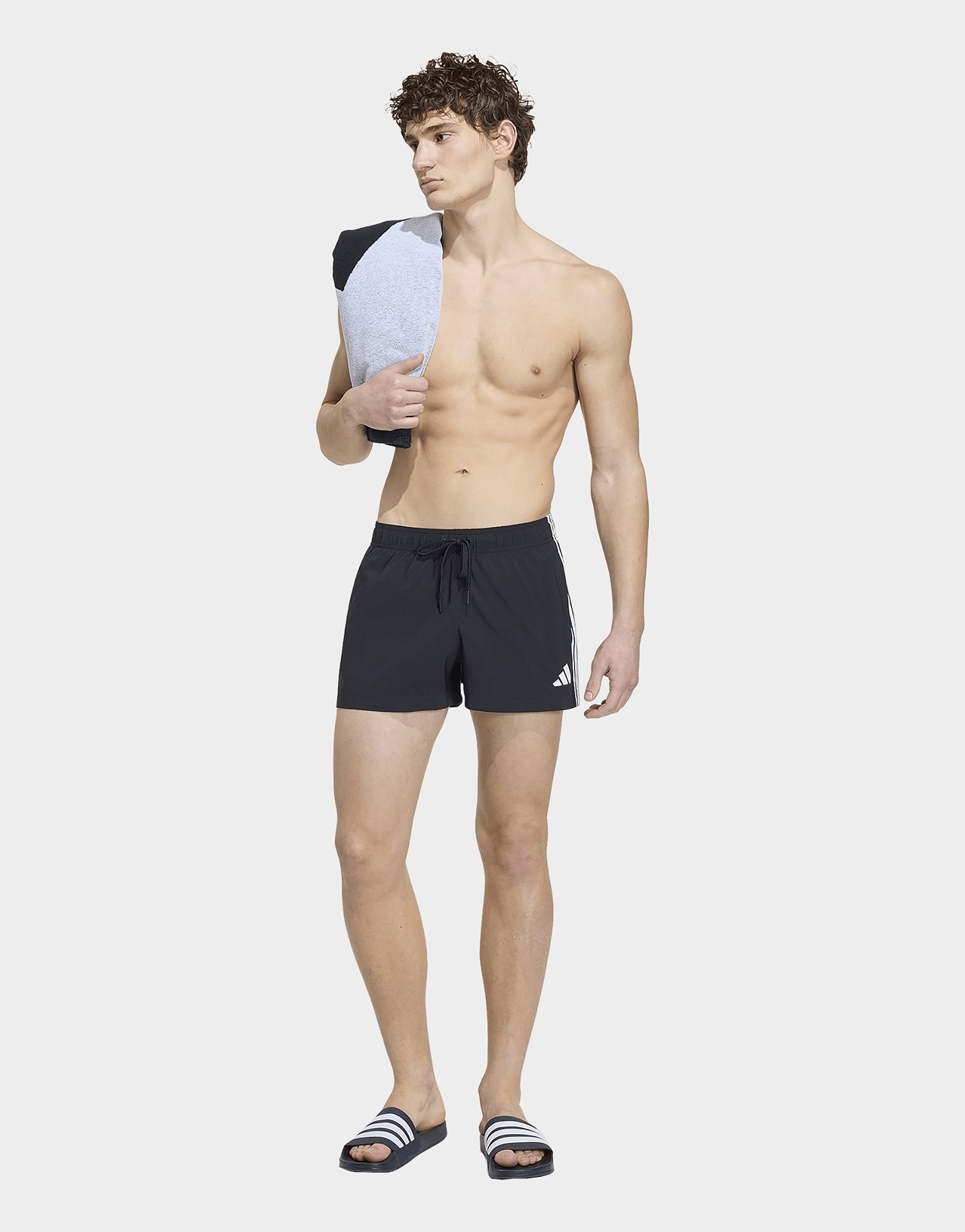 adidas 3-STREIFEN BADESHORTS, 3 ZOLL