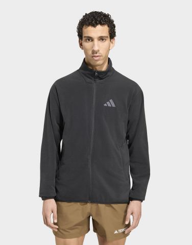 adidas Terrex Multi Essentials Fleecejacke, Durchgehender Reißverschluss