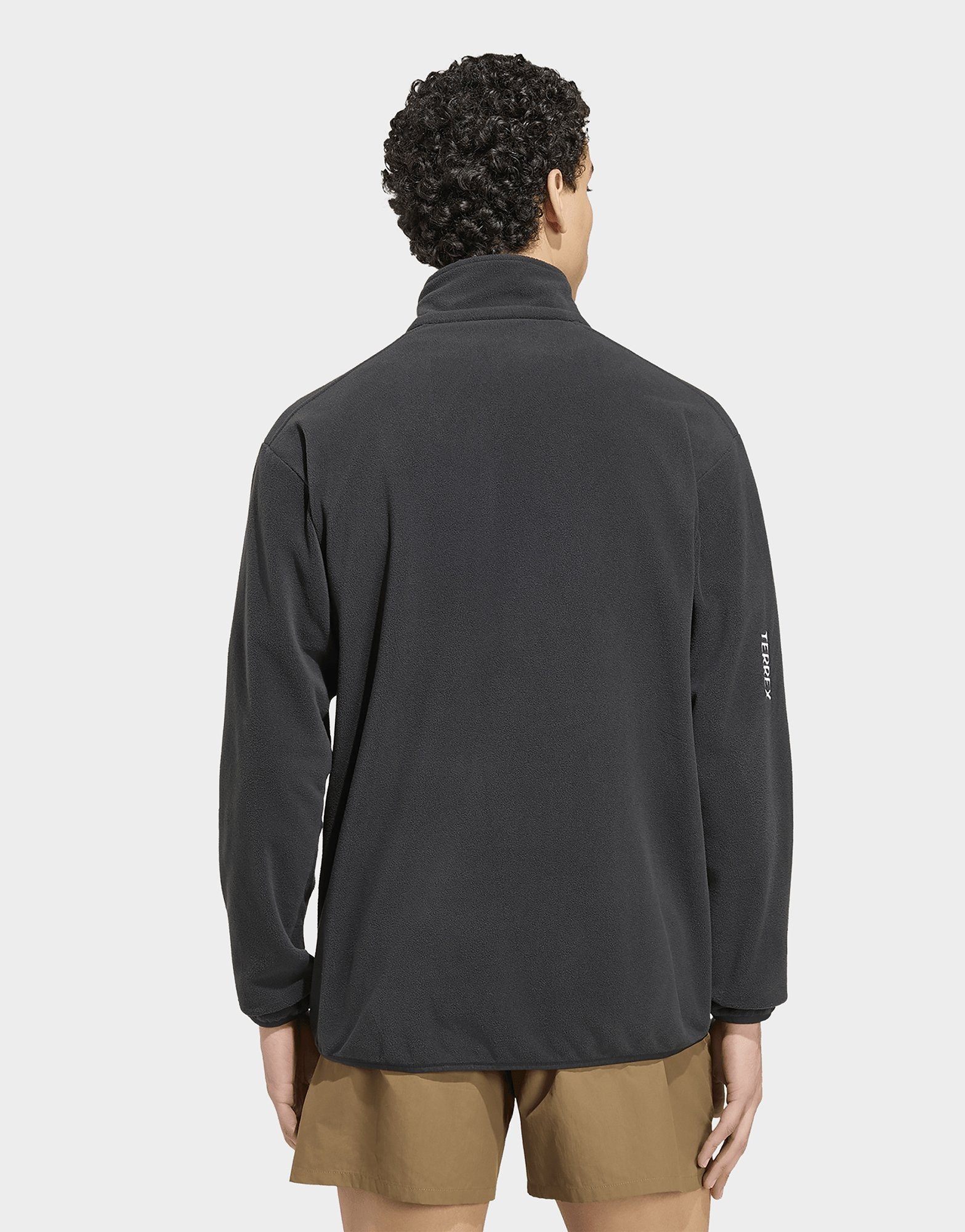 adidas Terrex Multi Essentials Fleecejacke, Durchgehender Reißverschluss