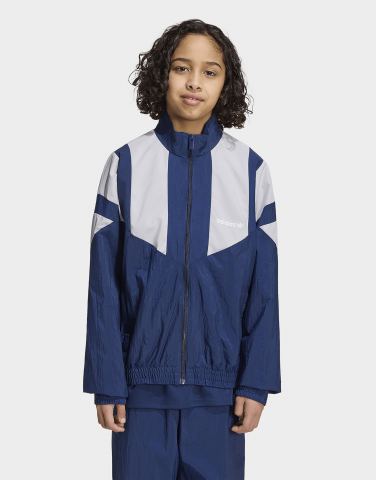 adidas OVERSIZED BLOCKED WOVEN TRACK TOP