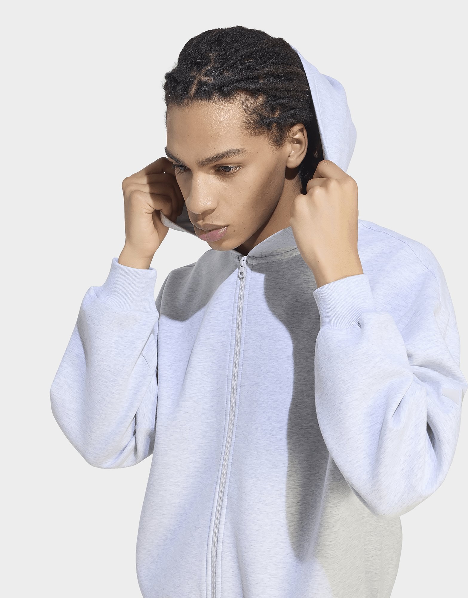 adidas Soft Lux Kapuzenjacke
