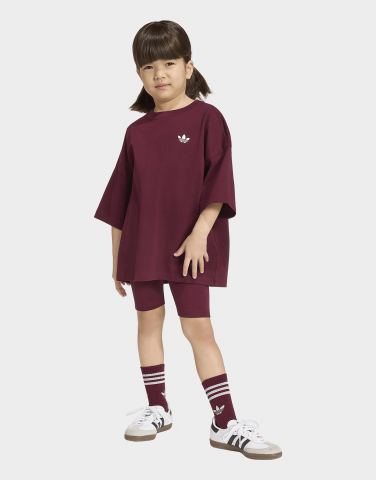 adidas Set Aus Radlerhose Und T-shirt