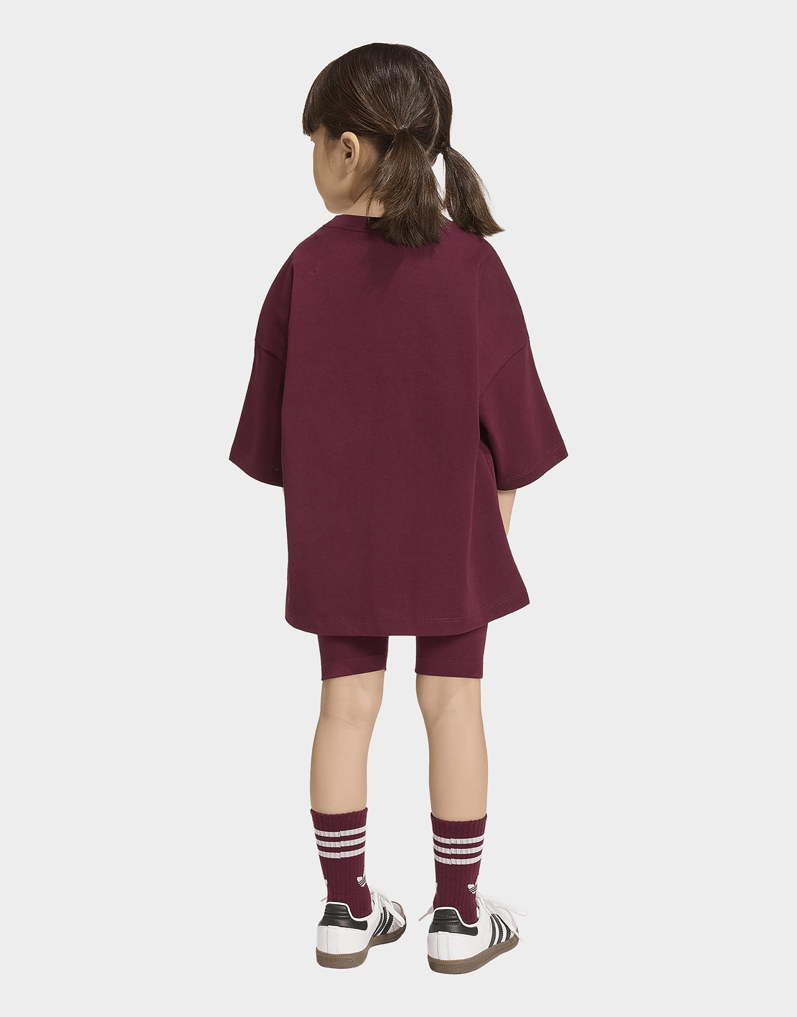 adidas Set Aus Radlerhose Und T-shirt