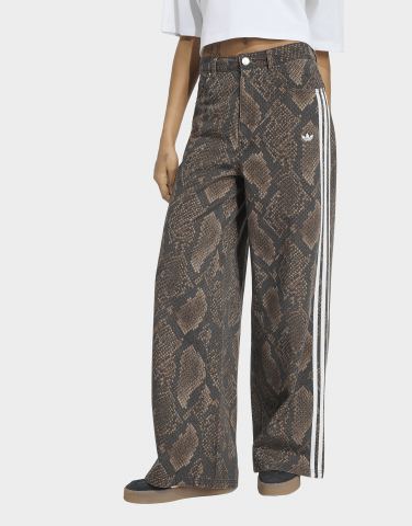 adidas Denim-hose, Locker Geschnitten, Schlangenprint