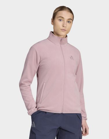 adidas Terrex Multi Essentials Fleecejacke, Durchgehender Reißverschluss