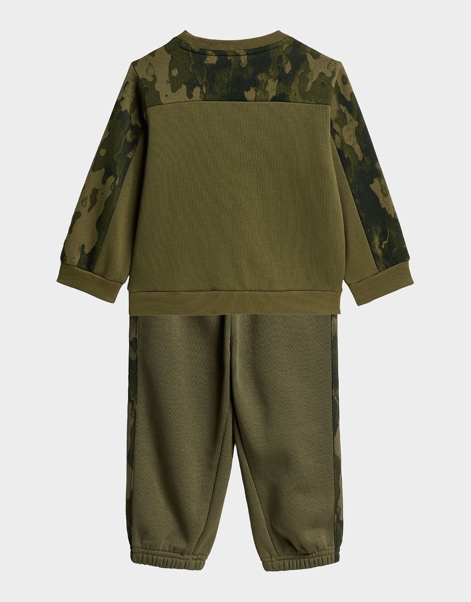 adidas Seasonal Essentials Camo Kids Jogginganzug, Fleece