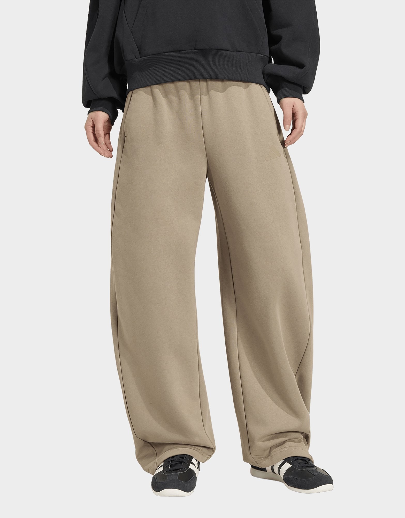 adidas Essentials Contemporary Fleece Hose Mit Barrel-bein