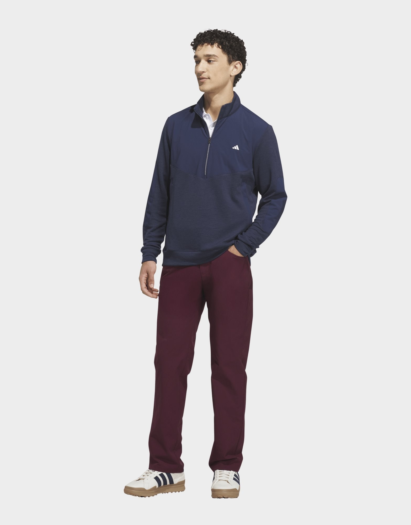 adidas Ultimate365+ Course Control Hybrid Quarter-zip Sweatshirt