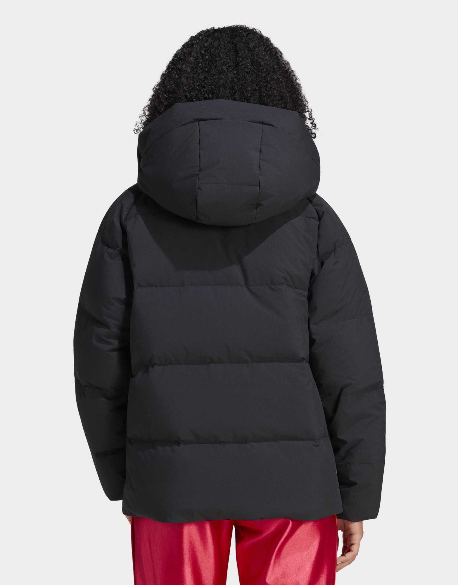 adidas Helionic Puffer Daunenjacke, Kapuze