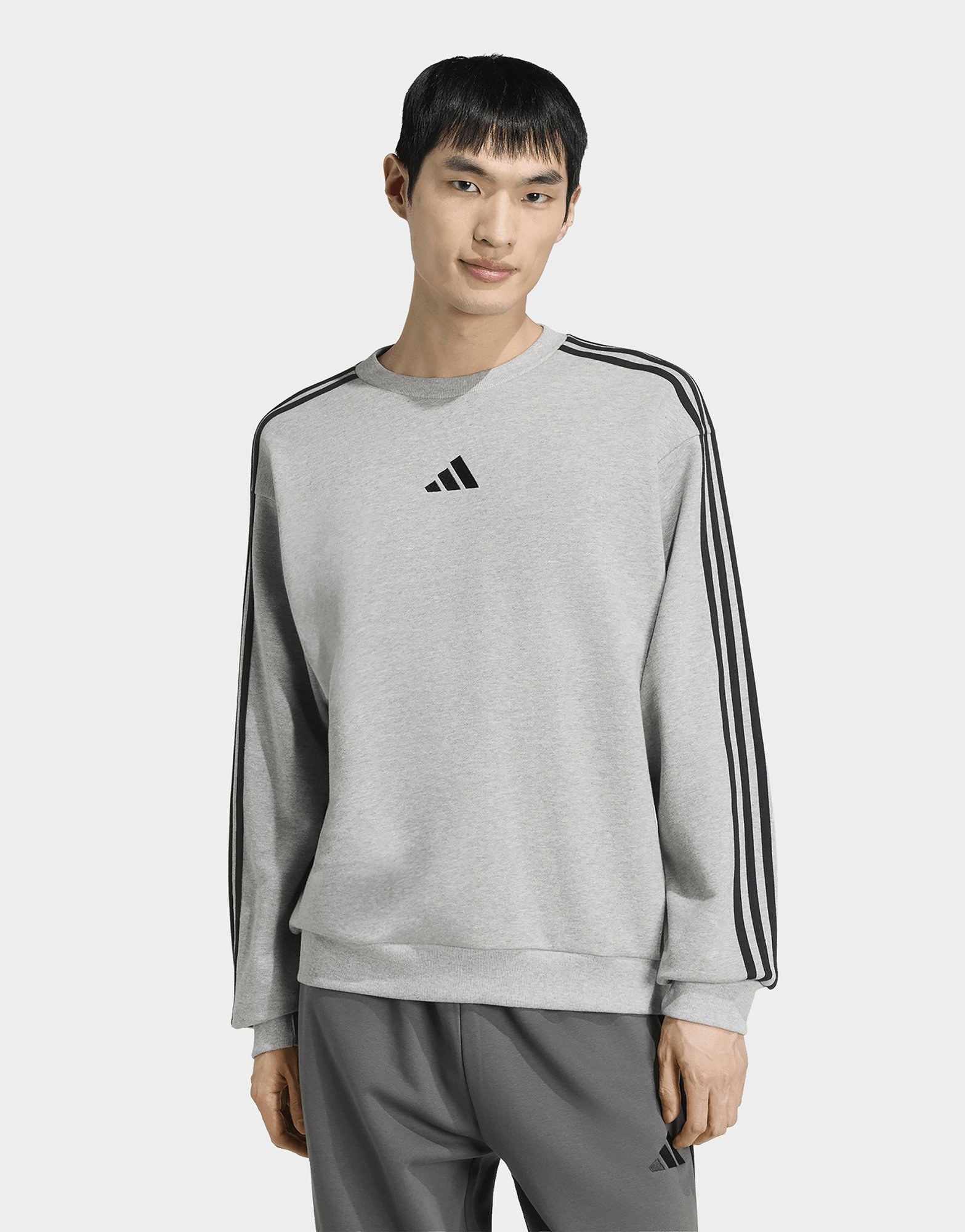 adidas Essentials 3-Streifen French Terry Sweatshirt