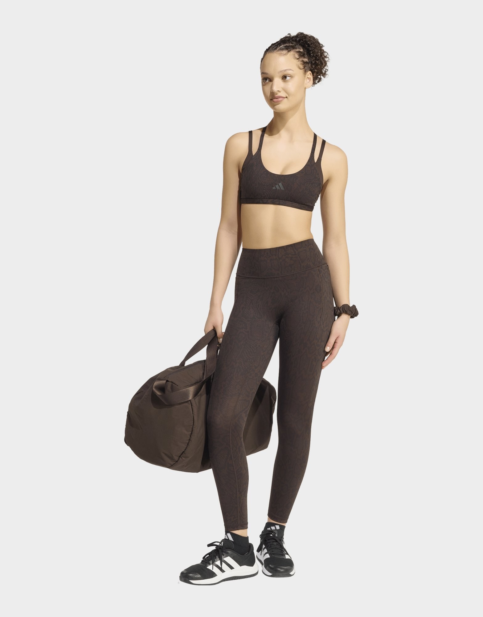 adidas Optime Primelift 7/8-leggings, Schlangenprint