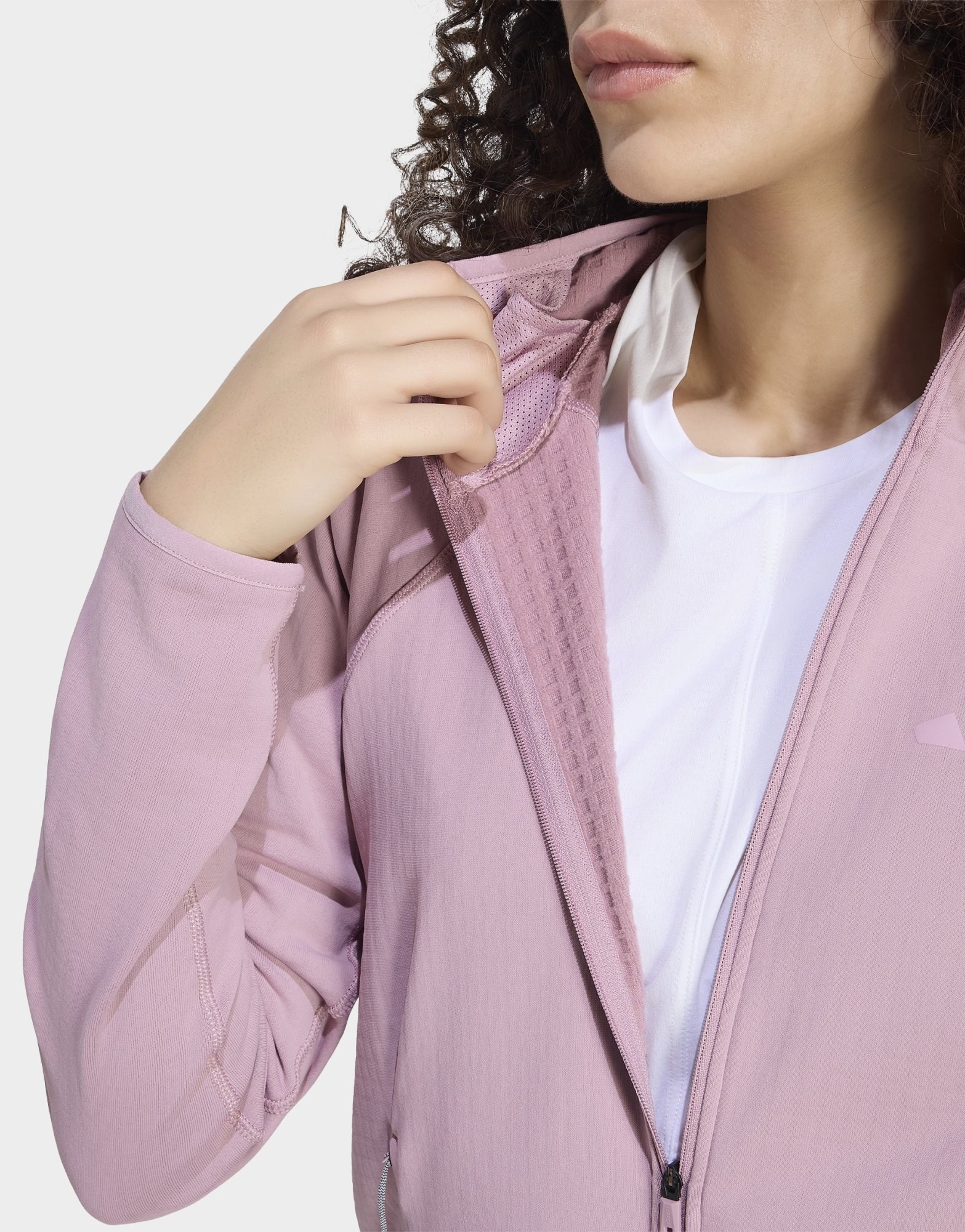 adidas Terrex Xperior Climawarm+ Ventknit Fleece-kapuzenjacke