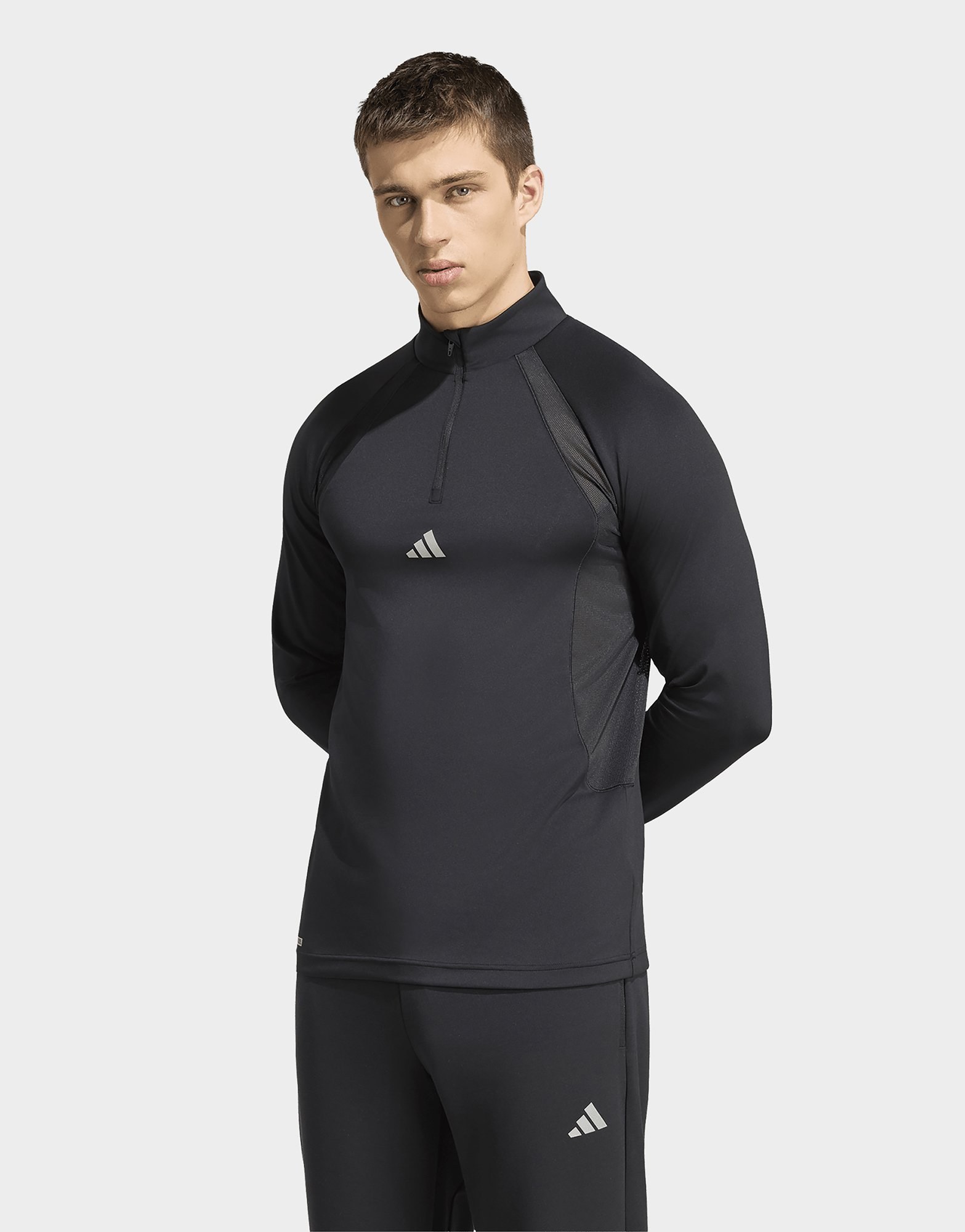 adidas TECH APPAREL SWEATSHIRT, REISSVERSCHLUSS BIS ZUR BRUST