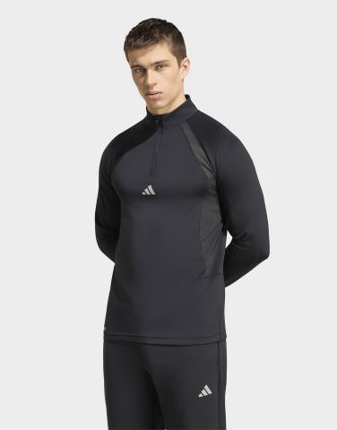 adidas TECH APPAREL SWEATSHIRT, REISSVERSCHLUSS BIS ZUR BRUST