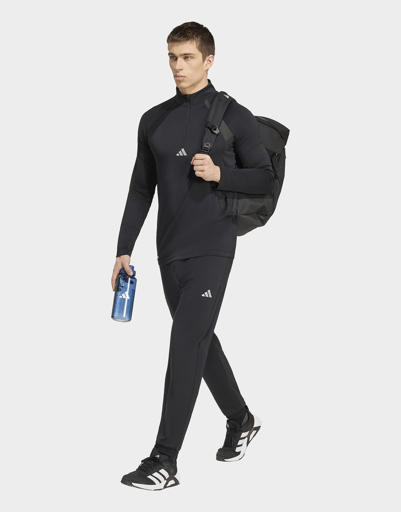 adidas TECH APPAREL SWEATSHIRT, REISSVERSCHLUSS BIS ZUR BRUST