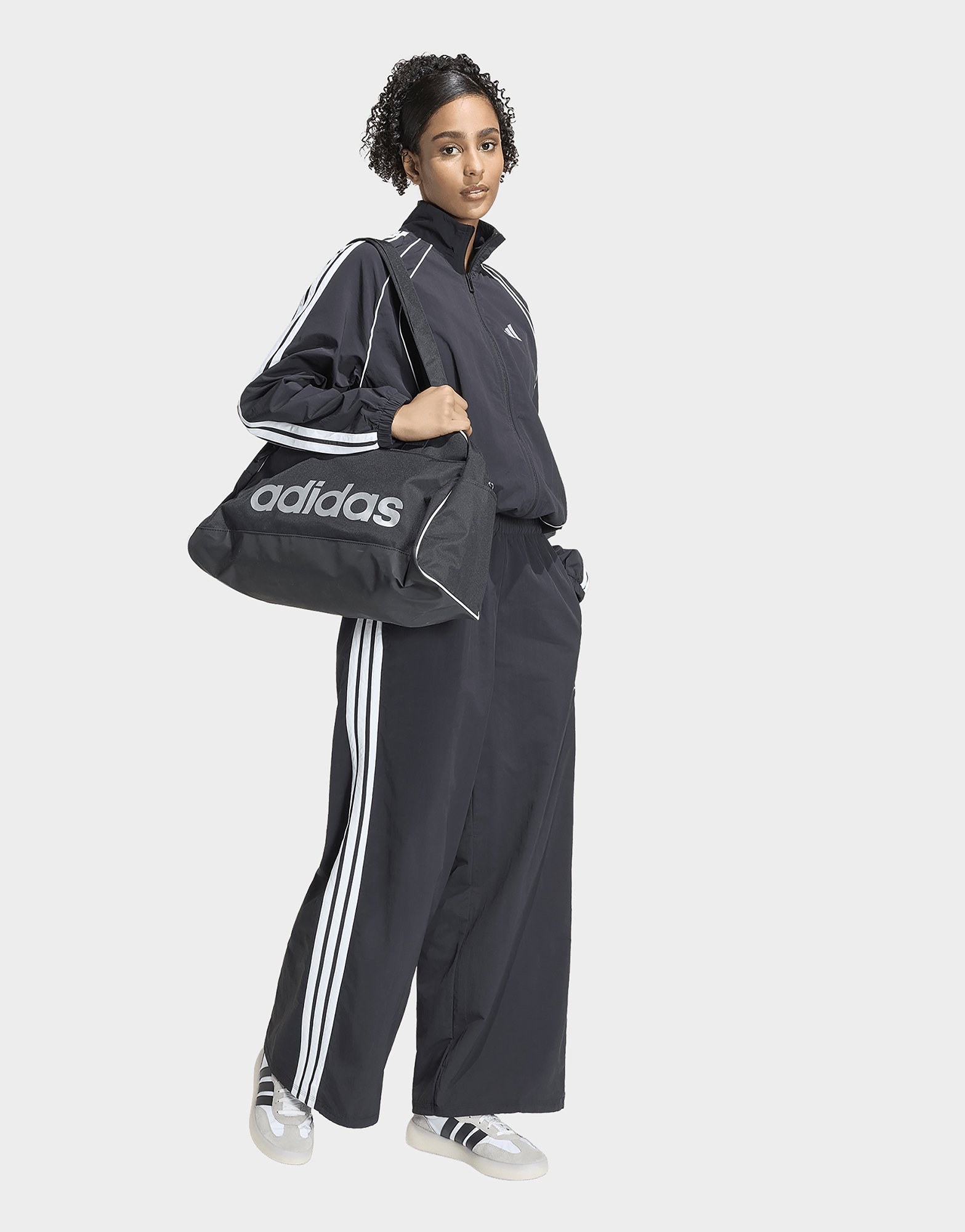 adidas Iconic Bungees-Trainingshose, gewebt, weites Bein