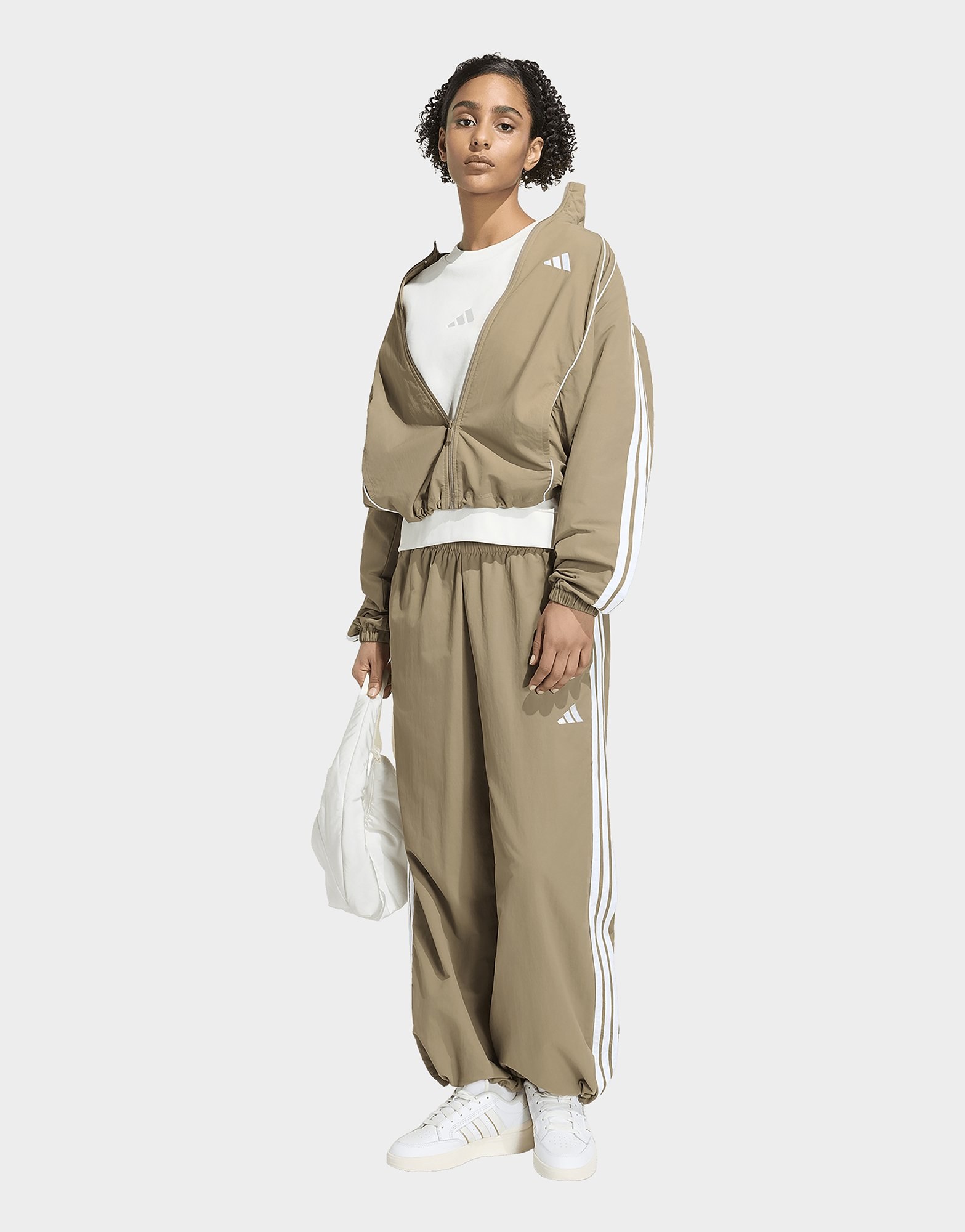 adidas Iconic Bungees-Trainingshose, gewebt, weites Bein