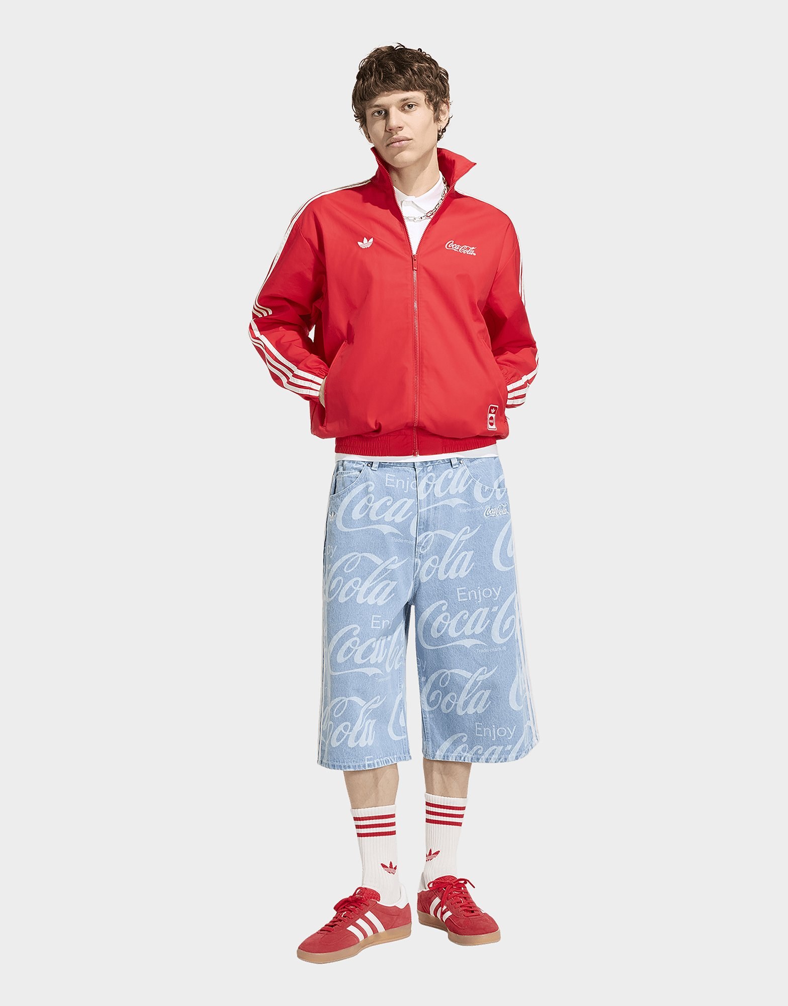 adidas X Coca-cola Classic Sport Jeans-shorts